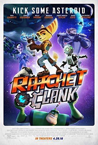Ratchet and Clank - original double sided movie poster - 27"x40"