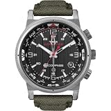 Timex Men's Expedition E-Compass Watch T49819SU With Green Strap