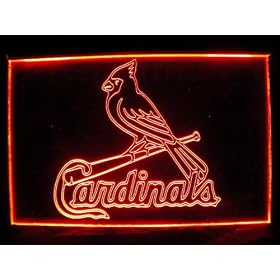 <b>MLB - St. Louis Cardinals Team Logo Neon Light Sign</b>