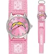 NFL Kids' FF1-SD Future Star Series San Diego Chargers Pink Watch