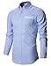 FLATSEVEN Mens Slim Fit Classic Dress Shirts