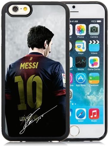 Unique DIY Designed Case For iPhone 6 4.7 Inch TPU With Soccer Player Lionel Messi 56 Cell Phone Case