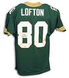 Autographed James Lofton Packers Green Throwback Jersey
