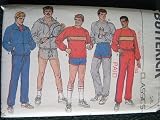 MENS JACKET, TOP, SHORTS & PANTS SIZE L-XL  BUTTERICK CLASSICS SEWING PATTERN 6893