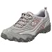 51nB8CdWT8L. SL75  Skechers Womens Trooper Sparkle Lace Up,Grey/Pink,8 M US