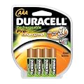 Duracell Pre Charged Rechargeable Nimh AAA Batteries, 4-Pack