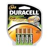 Duracell Pre Charged Rechargeable Nimh AAA Batteries, 4-Pack