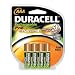Duracell Pre Charged Rechargeable Nimh AAA Batteries, 4-Pack
