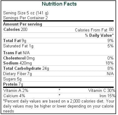 Tandoor Chef Dal Masala Curry, 10 Ounce -- 12 per case.