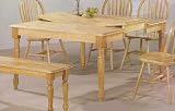 All Natural Butterfly Leaf Dining Table