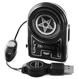 Dual Speed Control Universal Fit Red LED USB Powered Vacuum Technology External Cooler Notebook Laptop Netbook Cooling Fan
