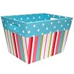 Holiday Durable Canvas Storage Basket