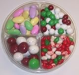 Scott's Cakes 4-Pack Christmas Mix Jelly Beans, Dutch Mints, Christmas Malt Balls, & Chocolate Jordan Almonds