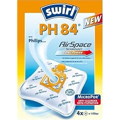 Swirl PH 84 Papierbeutel MicroPor Power Filter Geruchs-Stopp+Hepa-Filtration