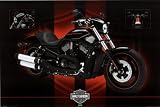Harley Davidson (Night Rod Special) Art Poster Print - 36x24