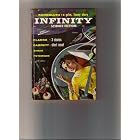 Infinity Science Fiction October 1957 (Vol. 2, No. 6) by Randall Garrett, Dean McLaughlin, Clifford Simak, Edward Wellen, Arthur C. Clarke C.M. Kornbluth, Larry T. Shaw, and Ed Emsh