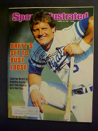 George Brett Kansas City Royals Autographed March 12, 1984 Sports Illustrated Magazine