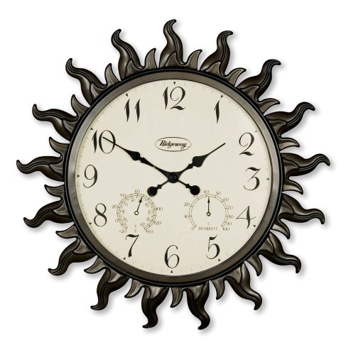 Ridgeway 5023 - Sunburst Wall Clock