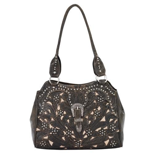 American West Large zip-top tote