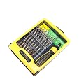32 in 1 T4, T5, T6, T7, T8, T10, T15, T20 Screwdriver Mini Laptop PC Phone Tool Repair fix DIY Set Kit for Apple iPhone,Samsung,Nokia,LG,Sony,HTC Mobile Phones with built-in magnet.