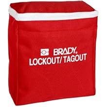 Brady Lockout Pouch, Legend "Lockout/Tagout"