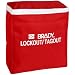 Brady Lockout Pouch, Legend "Lockout/Tagout"
