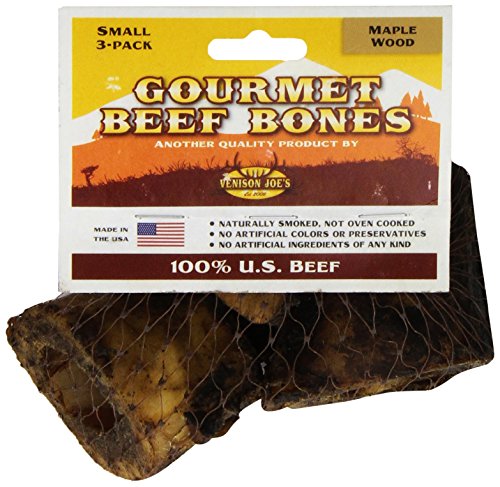 Venison Joe's Small Maple Smoked Beef Bone, 3-Pack