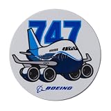 747 Pudgy Sticker