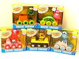 5 Yo Gabba Gabba Drivin Friends Push Around Cars Lot Muno Foofa Toodee Brobee PlexIMAGE