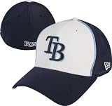 New Era Tampa Bay Rays Navy Blue Neo Opus Stretch Fit Hat