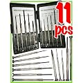 Marksman 11 Piece Mini Micro PRECISION SCREWDRIVER SET In Storage Case - Ideal for Glasses Spectacles Repair