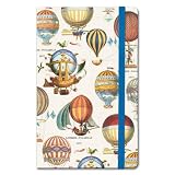 Michel Design Works Naturalist Library Pocket Journal, Balloons (Pack of 2)