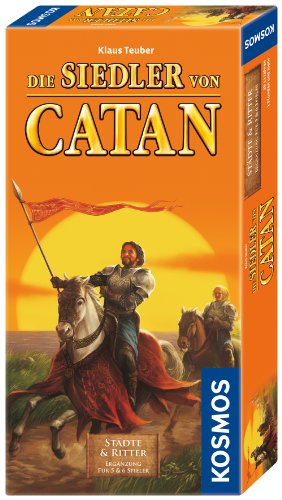 Kosmos 6955140 - Die Siedler von Catan Städte & Ritter Ergänzung für 5 & 6 Spieler