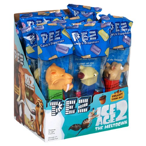 PEZ Ice Age 2, 0.58-Ounce Assorted Candy Dispensers (Pack of 24) by PEZ