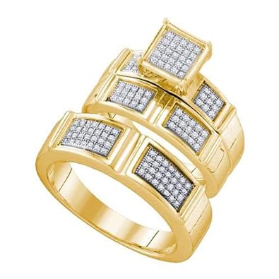 Cheap Girls Jewelry 0.35CTW DIAMOND FASHION TRIO SET For Sale Cheap Girls Jewelry 0.35CTW DIAMOND FASHION TRIO SET For Sale