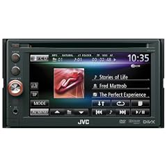 JVC KW-AV50E A/V-Receiver (15,5 cm (6,1 Zoll) Touchscreen, DVD/CD/USB-Receiver) schwarz