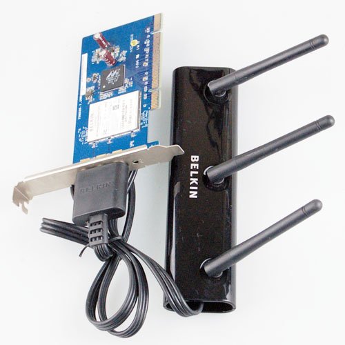 BELKIN N1 Wireless 802.11n Desktop Card F5D8001 Antenna