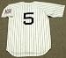 JOE DIMAGGIO New York Yankees 1939 Majestic Cooperstown Throwback Home Baseball Jersey, 2XL