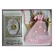 Quinceanera Gift Set - Crystal Rosary - Pink Remembrance Dress - XV Missal