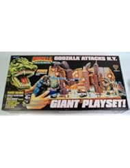 Toy: Godzilla Attacks New York Giant Playset - Trendmasters
