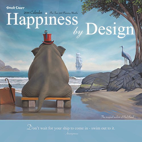 2016 Happiness by Design Wall Calendar