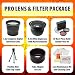 Canon Powershot A570 A590 Limited Edition Lens & Filter Set Includes Wide Angle Lens, Macro Lens, 3.6X Telephoto Lens, 3 Piece Filter + Mini Tripod, Lens Cleaning Kit + Tube Adapter + More