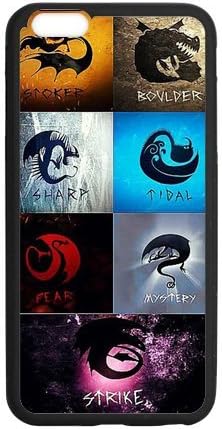 FEEL.Q- How to Train Your Dragon Toothless Personalized Protective Case for iPhone 6 Plus (5.5") TPU Rubber Phone Cases