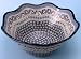 Polish Pottery Large Wavy Bowl 5\