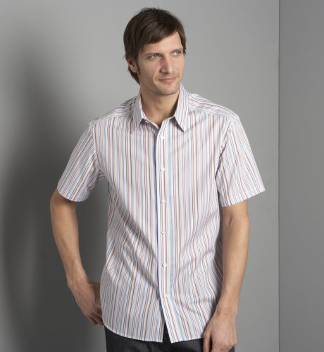 Big & Tall Autograph Pure Cotton Multi-Stripe Shirt