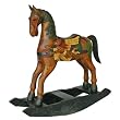Antique Style Wooden "Arabian Dream" Decorative Rocking Horse 30"