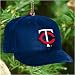 Memory Company Minnesota Twins Cap Ornament 2 Pack