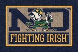 Notre Dame Fighting Irish "Mascot" 3' 10" x 5' 4" Team Spirit Area Rug