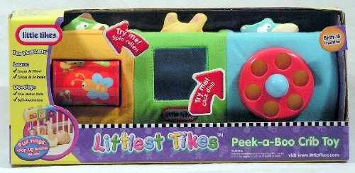 Little Tikes Littlest Tikes Peek A Boo Crib Toy