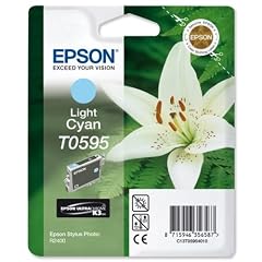 Epson C13T05954010 T0595 Tintenpatrone hell cyan Standardkapazit�t 13ml 1er-Pack